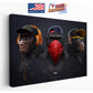 Three Wise Monkeys Canvas | Museum Quality Print - Ready to Hang Wall Art