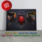 Three Wise Monkeys Canvas | Museum Quality Print - Ready to Hang Wall Art