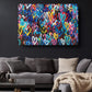 Spray Paint Canvas Print – Urban Graffiti Wall Art Heart Canvas Decor