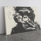 Banksy Monkey Canvas – Urban Art Reproduction | Ready to Hang Canvas Wall Art