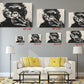 Banksy Monkey Canvas – Urban Art Reproduction | Ready to Hang Canvas Wall Art