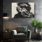 Banksy Monkey Canvas – Urban Art Reproduction | Ready to Hang Canvas Wall Art