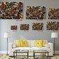 Abstract Canvas Art | Red Yellow Black Art on Fade Resistant Museum Quality Canvas