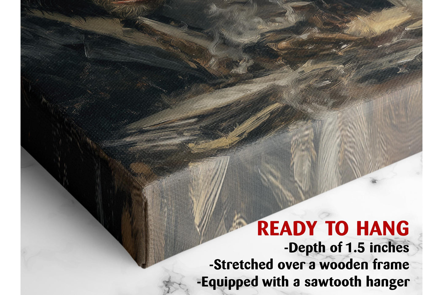 Chimpanzee Canvas Art - Quirky Office Wall Decor | Framed or Rolled Canvas Print