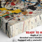 Abstract Expressionist Canvas | Pollock Style Modern Wall Art - Museum Quality Print