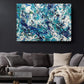 Blue Abstract Canvas Art – Modern Wall Prints | Framed or Rolled Canvas Decor