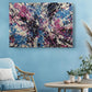 Abstract Canvas Wall Art – Cosmic Pollock Style Splatter Painting, Framed Print