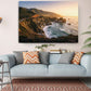 Big Sur Sunset Canvas | California Coast Art - Coastal Landscape Print, Ready to Hang