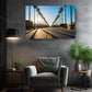 Palm Street Canvas Print – Beverly Drive Sunset Wall Art | Museum Quality California Canvas Art