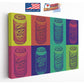Pop Art Canvas Print – Retro Sparkling Water Wall Decor for Kitchen
