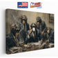 Chimpanzee Canvas Art - Quirky Office Wall Decor | Framed or Rolled Canvas Print