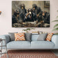 Chimpanzee Canvas Art - Quirky Office Wall Decor | Framed or Rolled Canvas Print