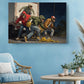 Funny Animal Canvas - Monkey Art Print | Street Scene Canvas Wall Art