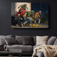 Funny Animal Canvas - Monkey Art Print | Street Scene Canvas Wall Art