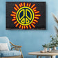 Peace Sign Canvas Print – Urban Wall Decor Graffiti Art Ready to Hang