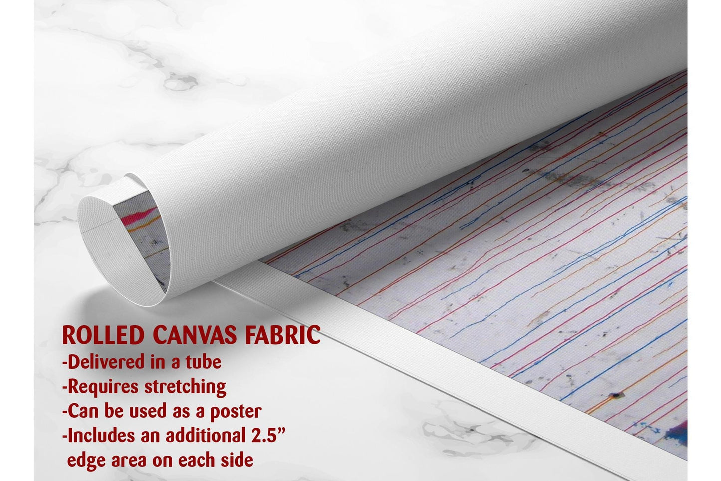 Banksy Canvas Art - Color Drip Print on Fade Resistant Artist Grade Canvas