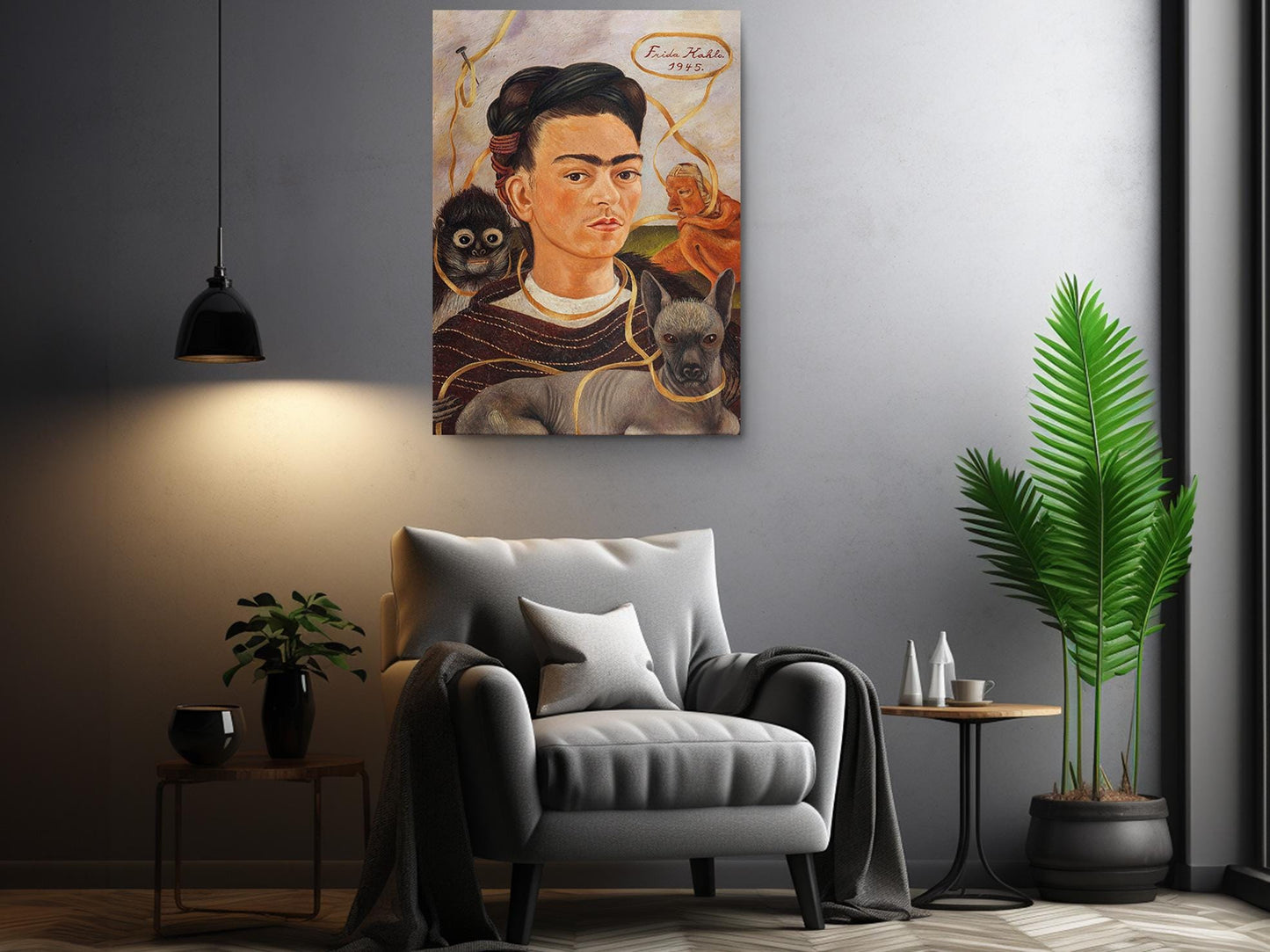 Frida Kahlo Canvas Print – Museum Quality Mexican Art Print, Ready to Hang