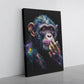 Chimpanzee Canvas Print – Modern Animal Wall Art | Rolled or Ready to Hang