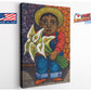 Diego Rivera Canvas Print – Child With Lilies Mexican Art | Museum Quality, Ready To Hang