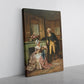 American History Canvas – Betsy Ross Artwork & George Washington Painting | Museum-Quality Print