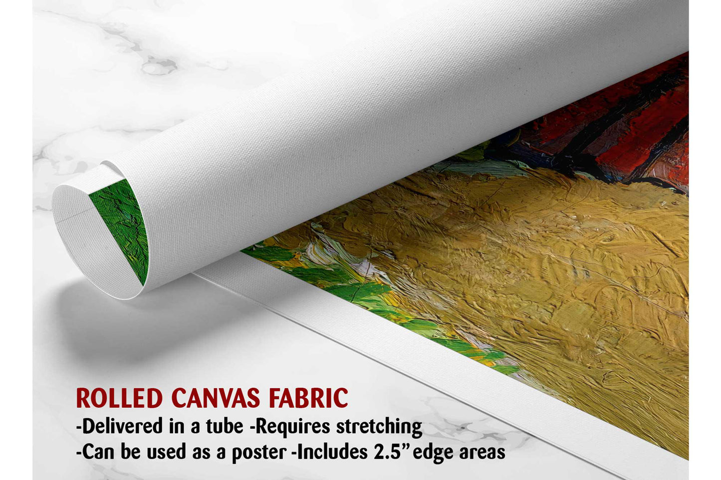 Van Gogh Canvas Print – Romantic Canvas Art | Arles Painting Reproduction Ready to Hang