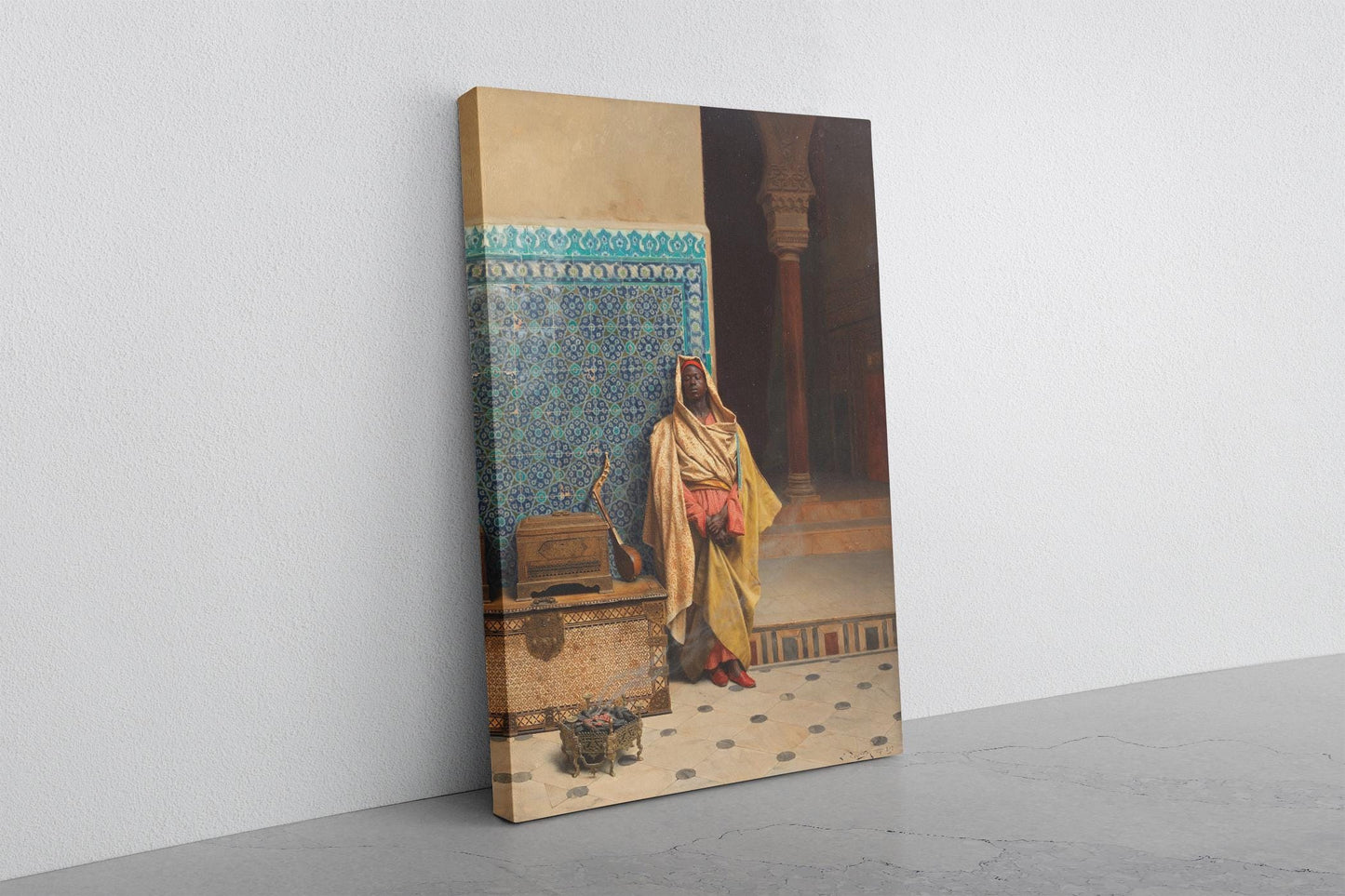 Orientalist Canvas Print – Ludwig Deutsch Art Print | Museum Canvas Art, Ready to Hang