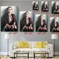 Frida Kahlo Canvas Print – Bold Mexican Art Print | Ready to Hang or Rolled