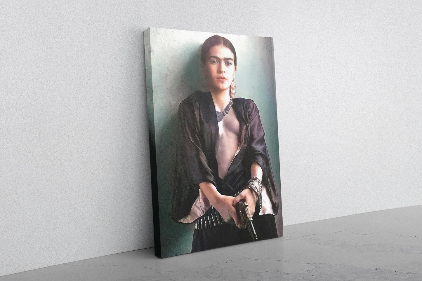 Frida Kahlo Canvas Print – Bold Mexican Art Print | Ready to Hang or Rolled