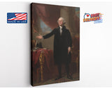 George Washington Canvas Print – Classic Portrait Art on Museum Quality Canvas