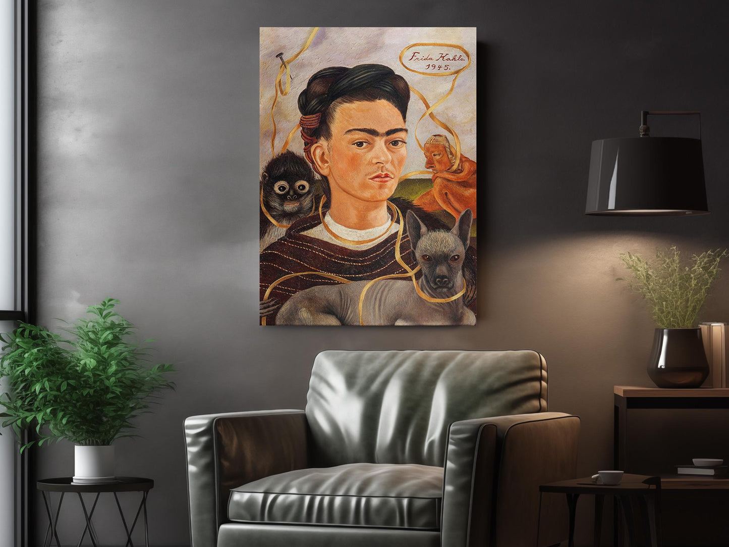 Frida Kahlo Canvas Print – Museum Quality Mexican Art Print, Ready to Hang