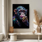 Chimpanzee Canvas Print – Modern Animal Wall Art | Rolled or Ready to Hang