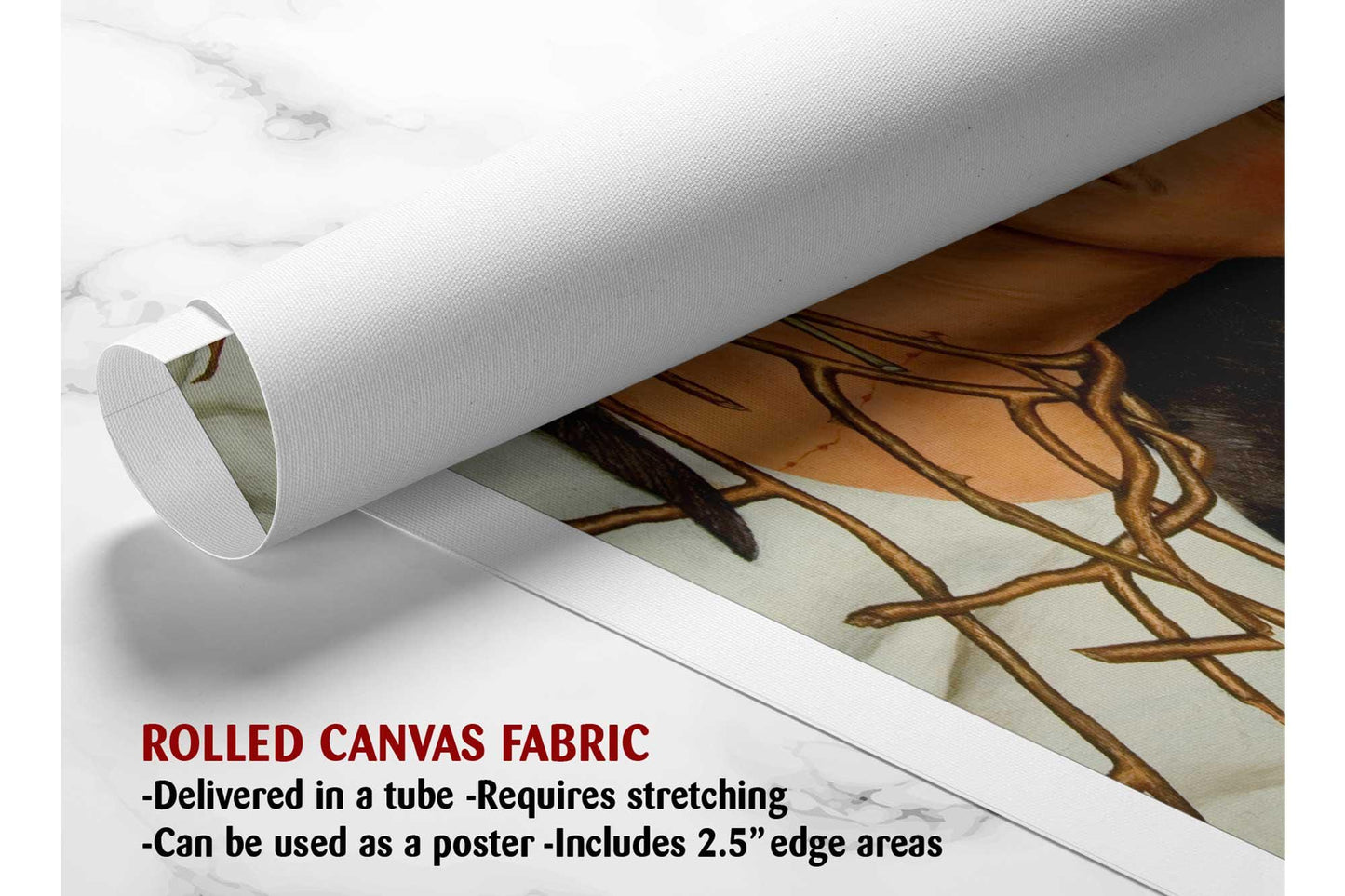 Frida Kahlo Canvas Print – Self-Portrait Wall Art | Museum Art Prints, Fade Resistant