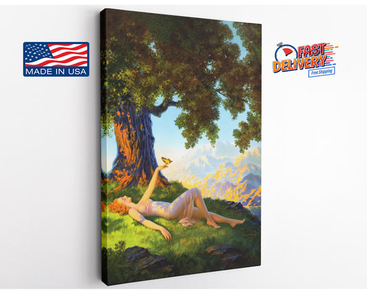 Vintage Canvas Print – Edward Mason Eggleston Classic Art Print on Artist Grade Canvas