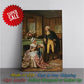 American History Canvas – Betsy Ross Artwork & George Washington Painting | Museum-Quality Print
