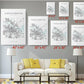 Amsterdam Map Canvas - Modern Minimalist City Wall Art | Rolled Or Ready To Hang