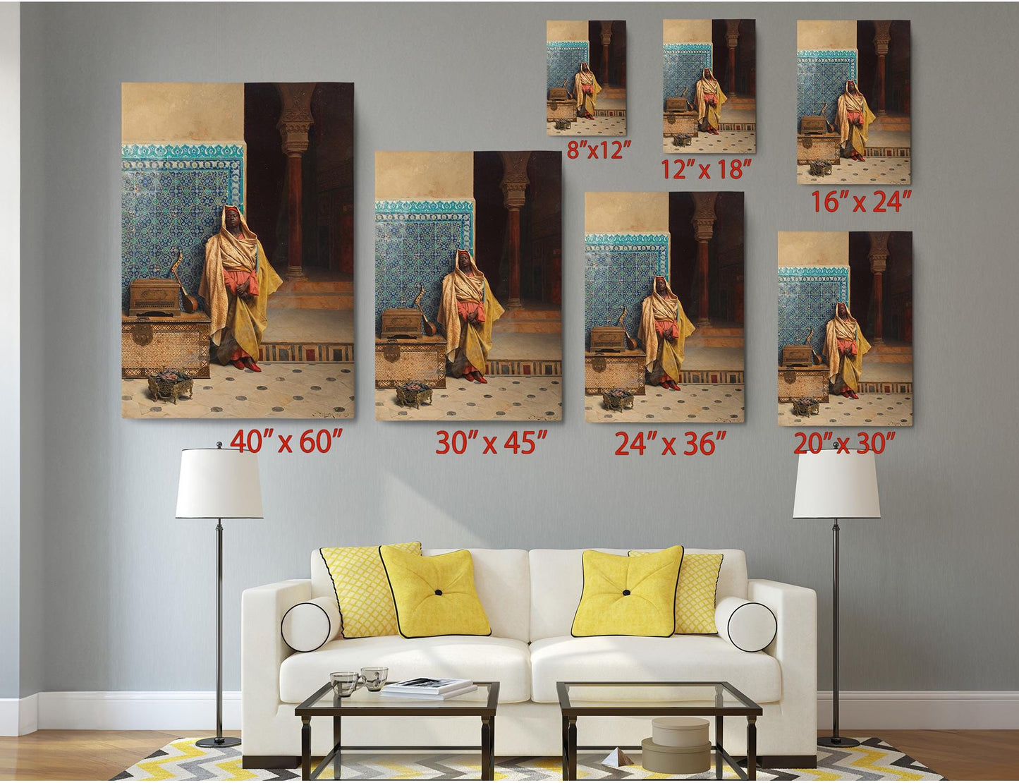 Orientalist Canvas Print – Ludwig Deutsch Art Print | Museum Canvas Art, Ready to Hang