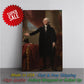 George Washington Canvas Print – Classic Portrait Art on Museum Quality Canvas